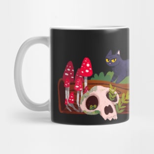 Forest murder cat Mug